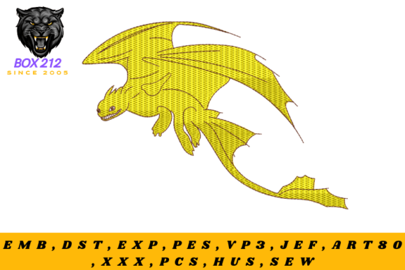 Dragon Digital Embroidery Design Review