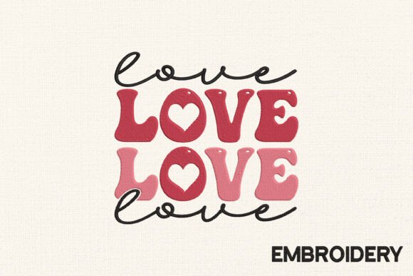 Love Love Love Embroidery Design Review