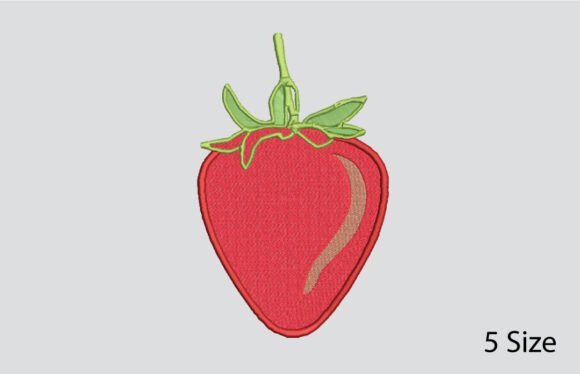 Strawberry Embroidery Design Review
