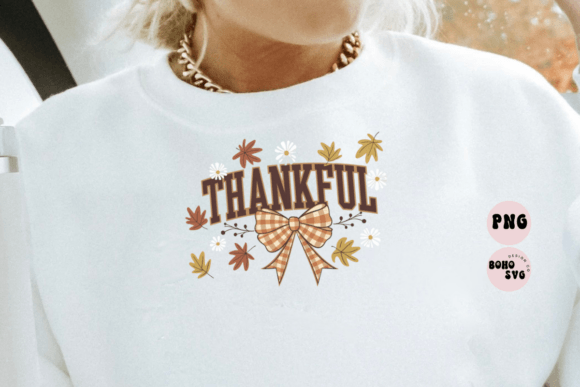 Thankful Coquette PNG, Embroidery Fall P